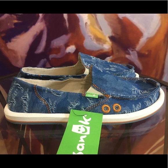 Sanuk Shoes - Sanuk Women's Donna Denim NWT